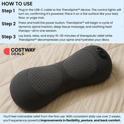 Triple Fusion Pillow for Back Pain Relief